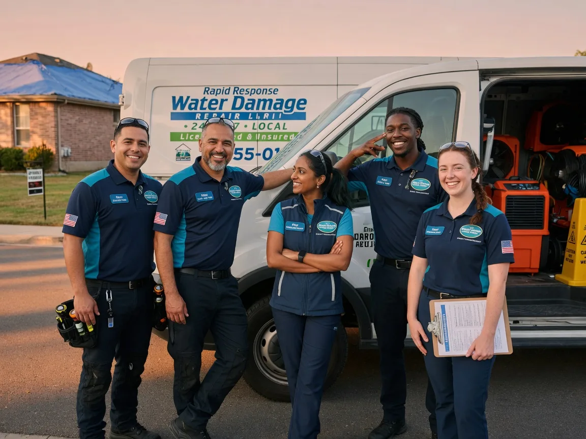 Water Damage Restoration company in Alanreed, TX